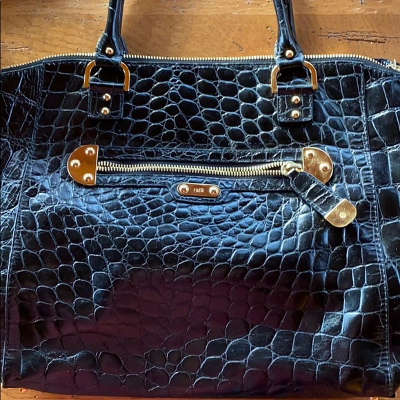 Rafe New York Crocodile Embossed Tote - Picture 12 of 12